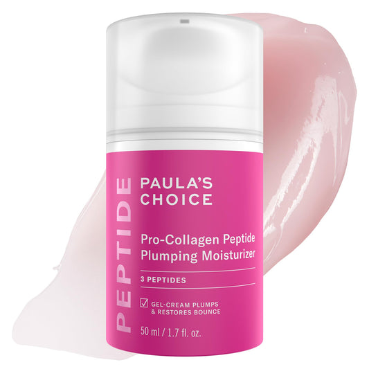 Paula's Choice Pro-Collagen Peptide Plumping Face Moisturizer, Daily Gel Face Cream for Deep Lightweight Hydration, Wrinkles & Loss of Firmness Beauty and Personal Care Paula's Choice Default Title