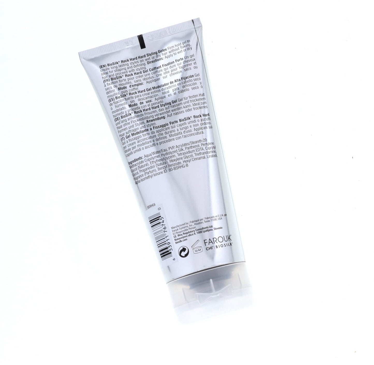 Biosilk Rock Hard Hair Styling Gelee 6 oz (Pack of 5) Beauty & Personal Care BioSilk