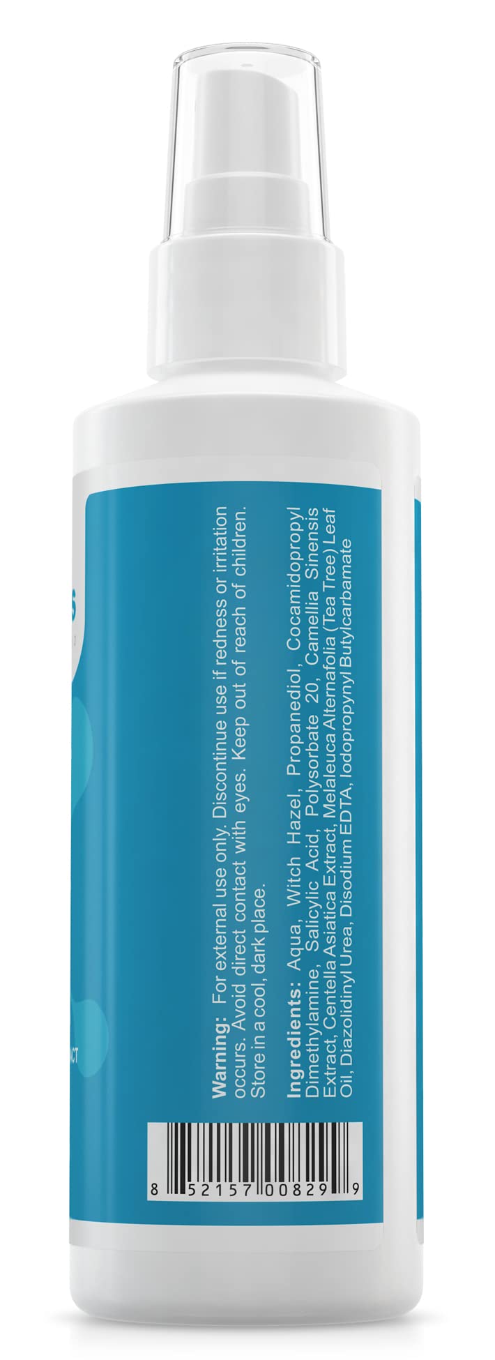 QRxLabs NEW! Body Acne Spray with 2% Salicylic Acid, Tea Tree Oil and Centella Asiatica Extract - Controls breakouts on back, arms, chest- 4 fl oz Beauty & Personal Care QRxLabs
