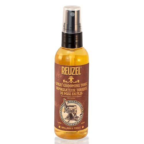 REUZEL Spray Grooming Tonic Volumizing Pre-Styler for Men, Lightweight Blow Dry Heat Protectant, Adds Volume, Lift & Texture, For Fine & Thin Hair Beauty & Personal Care REUZEL