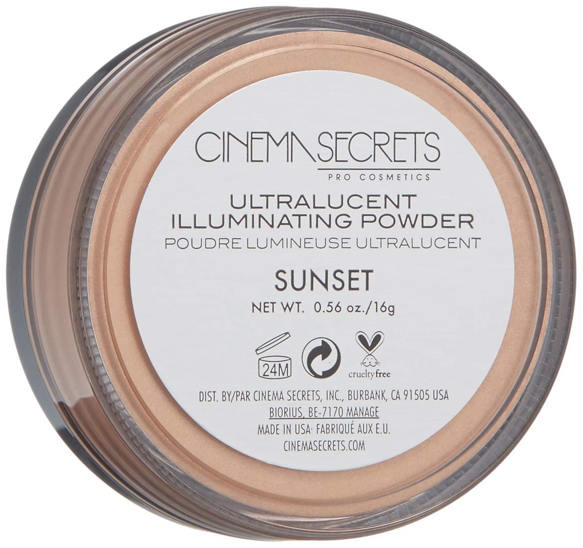 CINEMA SECRETS Ultralucent Illuminating Powder, Sunset Beauty & Personal Care CINEMA SECRETS