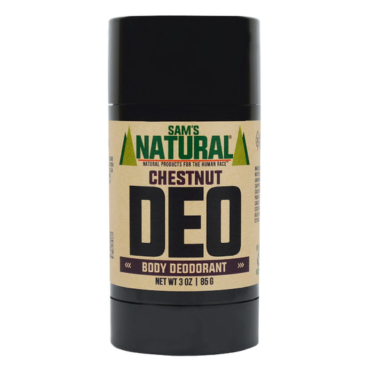 Sam’s Natural Deodorant - Chestnut - Holiday Gifts - Stocking Stuffers - Gifts for Men - Aluminum Free DEO - No phthalates, parabens, sulfates, or Beauty and Personal Care Sam's Natural