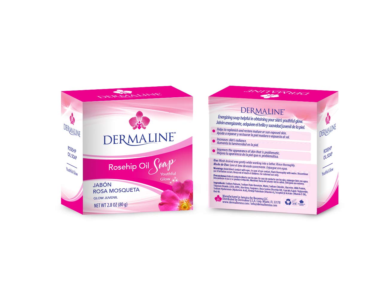 Dermaline Rosehip Oil Soap Beauty & Personal Care DERMALINE