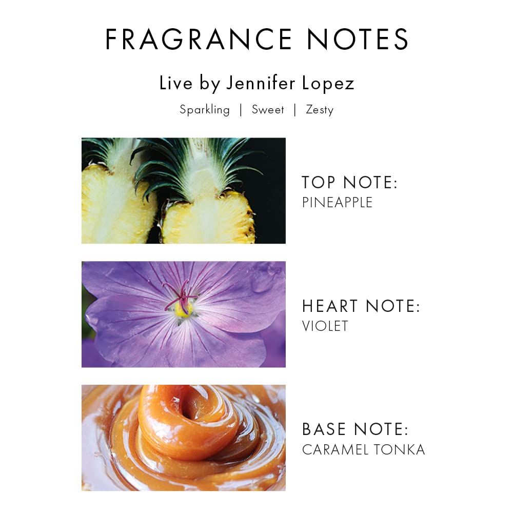 Jennifer Lopez Live Edp for Women 3.4 Oz/ 100 Ml - Spr, 3.4 Fl Oz (JLO8080) Beauty & Personal Care Jennifer Lopez