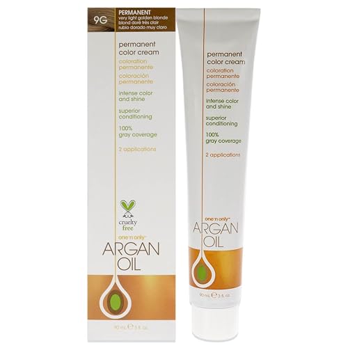 One N' Only Permanent Hair Color - Permanent Hair Dye Made with Argan Oil - Delivers Rich, Accurate Tones with Gray Coverage - Improves Moisture Beauty & Personal Care One 'N Only