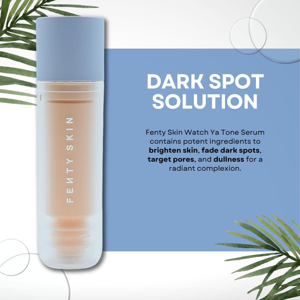 Fenty Skin Watch Ya Tone 5% Niacinamide Dark Spot Serum with Vitamin C 1 fl oz / 30 mL Beauty & Personal Care FENTY BEAUTY
