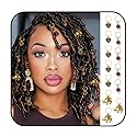 Formery Beads Dreadlock Clip Accessories Gold Elephant Box Braid Rings Heart African Hair Charms Jewelry for Black Women (13PCS) Beauty & Personal Care Formery
