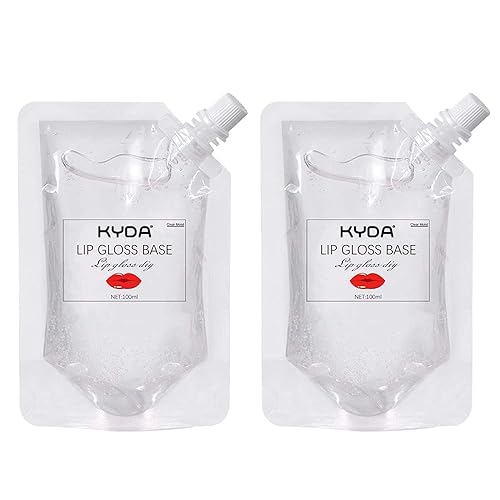 KYDA 200ML Moisturize Lip Gloss Base,Material Lip Makeup Primers, Non-Stick Lipstick Primer Lip Gloss Base for DIY Handmade Lip Balms Lip Gloss-200g Beauty & Personal Care KYDA