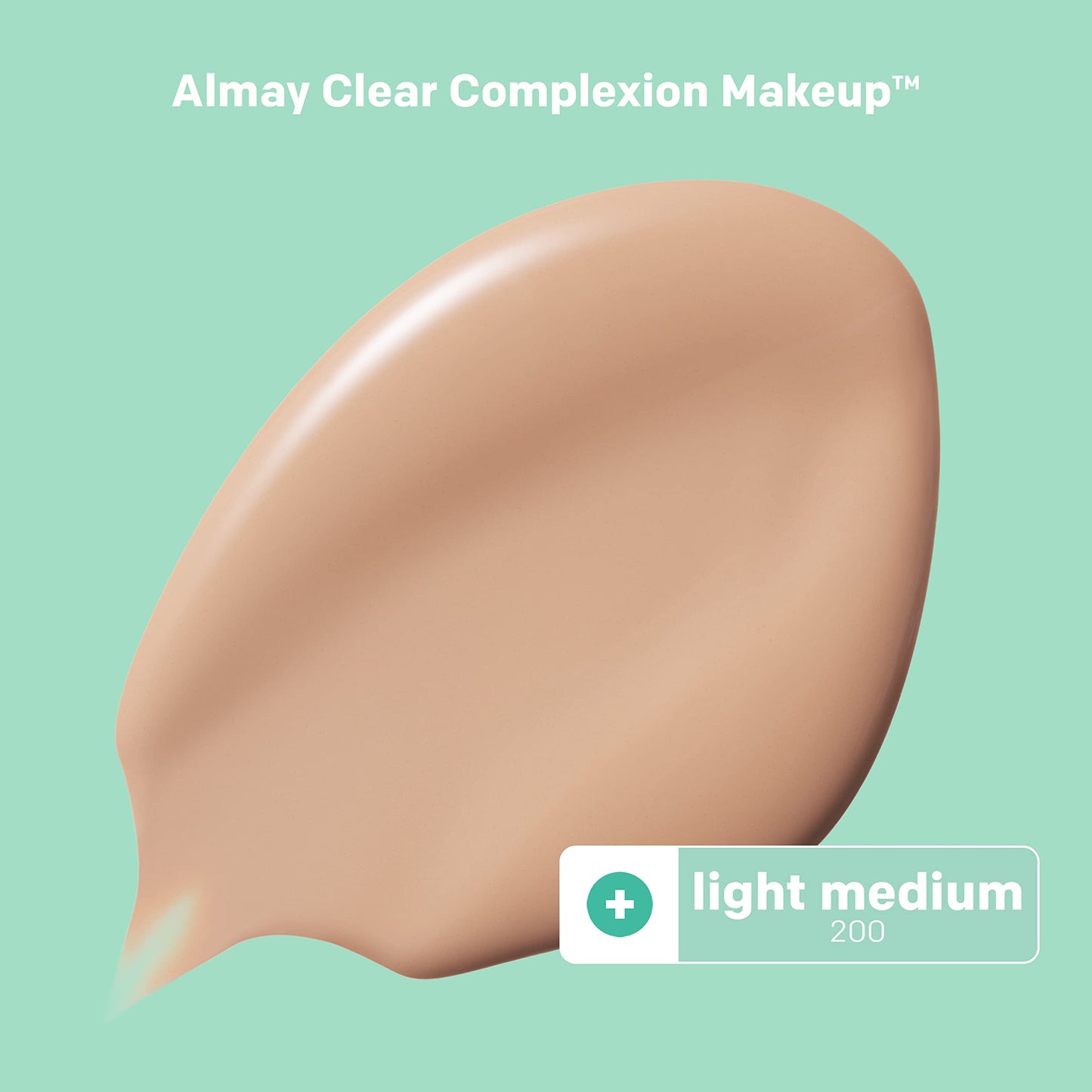 Almay Clear Complexion Acne & Blemish Spot Treatment Concealer Makeup with Salicylic Acid- for Sensitive Skin, 200 Light/Medium, 0.3 fl oz. Beauty & Personal Care Almay