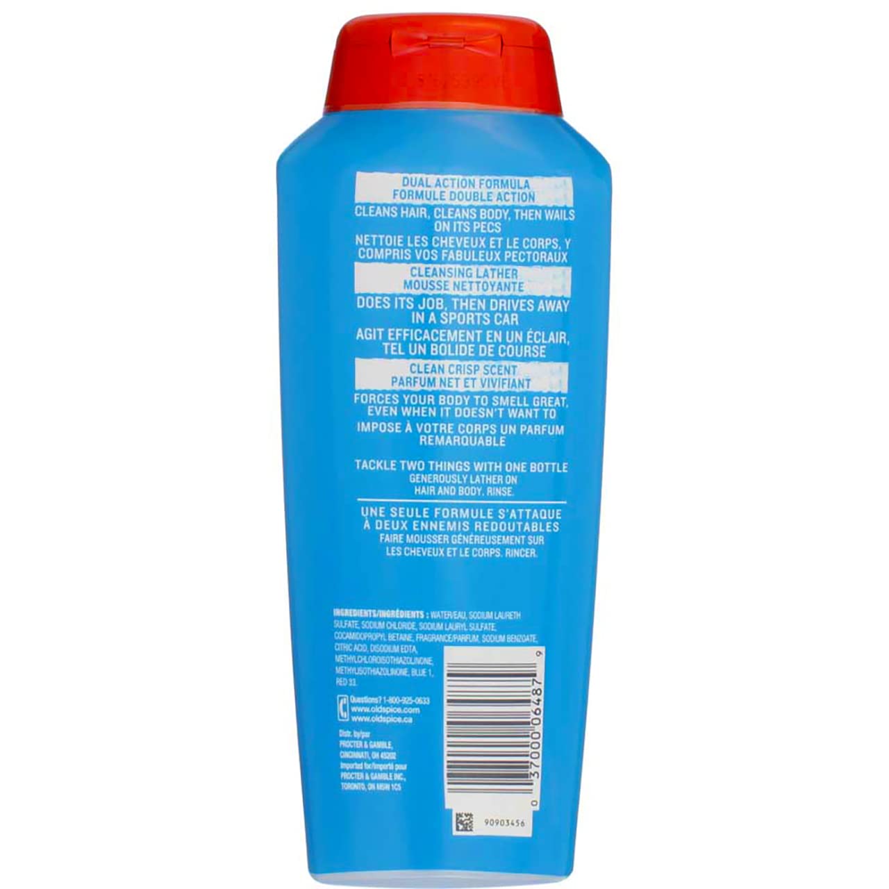 Old Spice High Endurance Hair & Body Wash 18 oz (Pack of 3) Beauty & Personal Care Old Spice