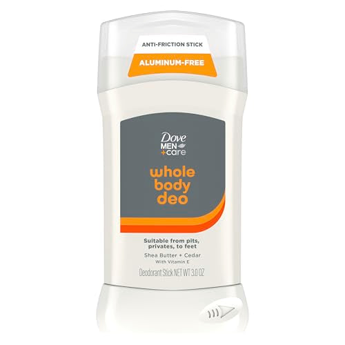 DOVE MEN + CARE Whole Body Deodorant Shea Butter & Cedar For 72H Odor Protection from pits, privates, to feet 3 oz Beauty and Personal Care DOVE MEN + CARE