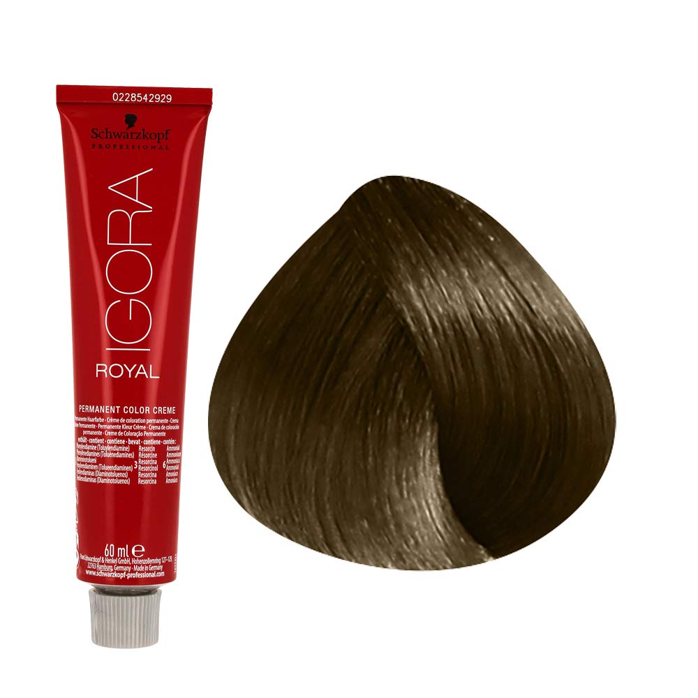 Schwarzkopf IGORA ROYAL 6-65 Dark Blonde Auburn Gold 60 ml by Unknown Beauty & Personal Care Schwarzkopf
