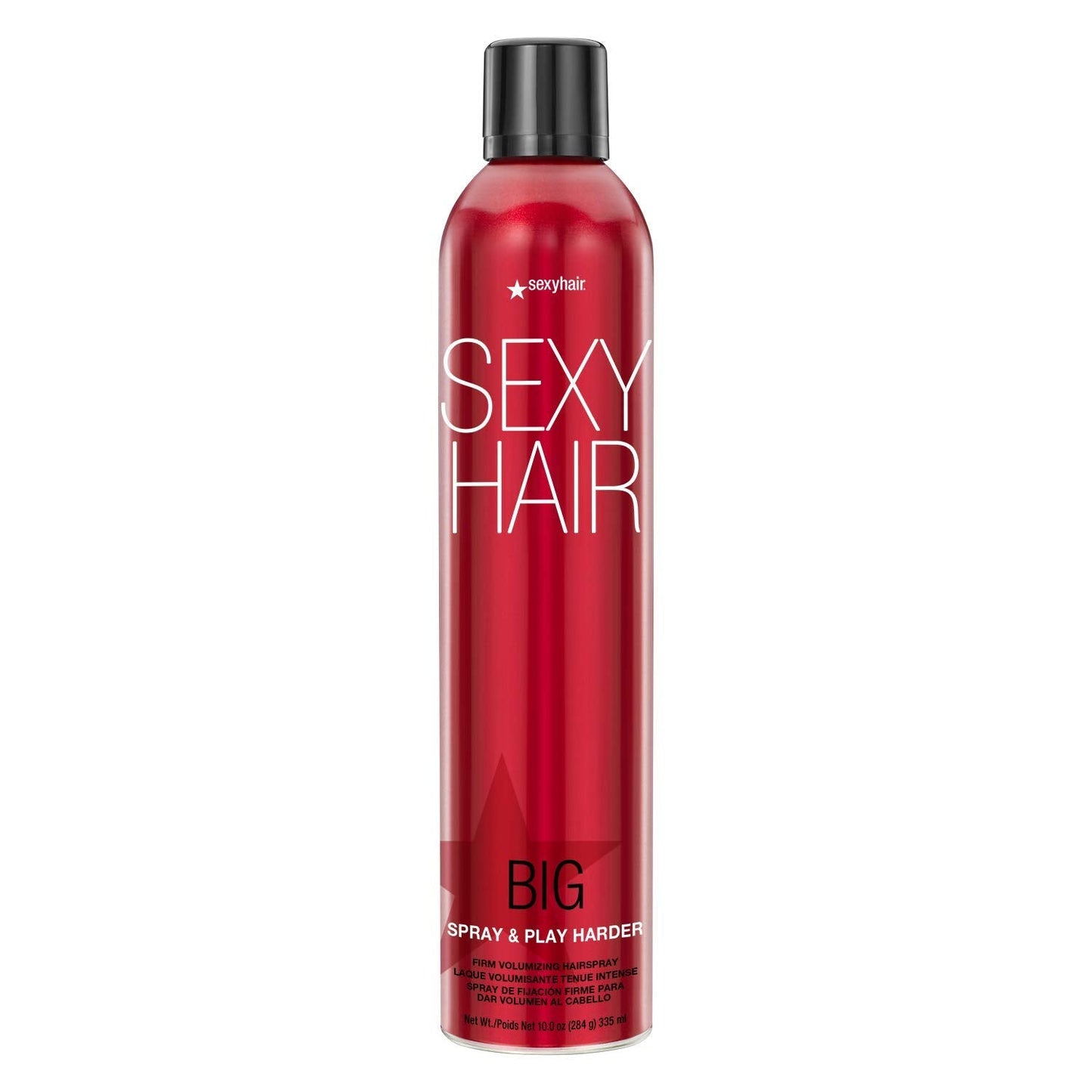SexyHair Big Spray & Play Harder Firm Volumizing Hairspray, 10 Oz | All Day Hold and Shine | Up to 72 Hour Humidity Resistance Beauty & Personal Care SexyHair