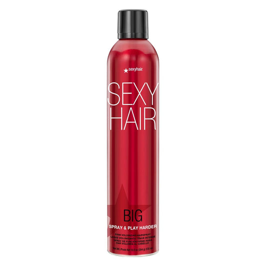 SexyHair Big Spray & Play Harder Firm Volumizing Hairspray, 10 Oz | All Day Hold and Shine | Up to 72 Hour Humidity Resistance Beauty & Personal Care SexyHair