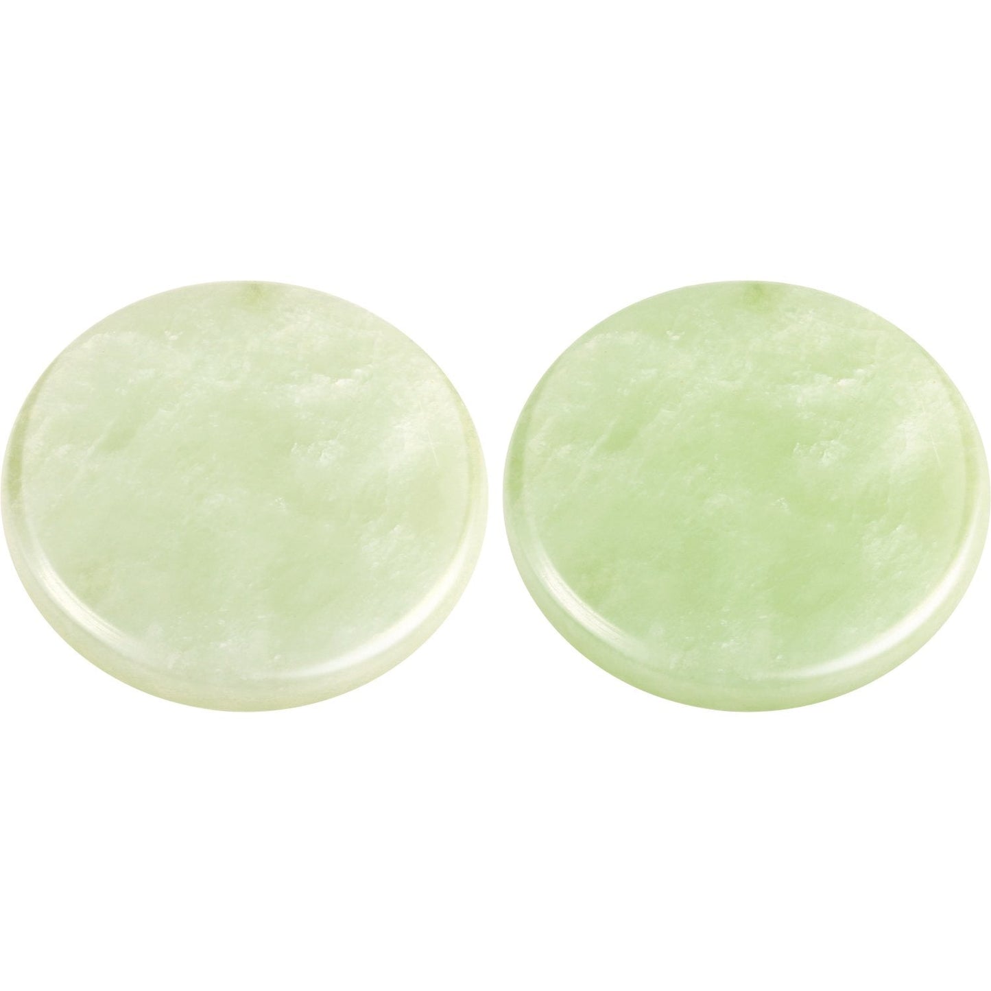 Bememo 2 Pieces Jade Stone for Lash Glue Eyelash Extension Round Jade Stone Green Lash Tile Glue Holders Adhesive Pallet Fake Eyelash Holder Base 2 Beauty & Personal Care Bememo