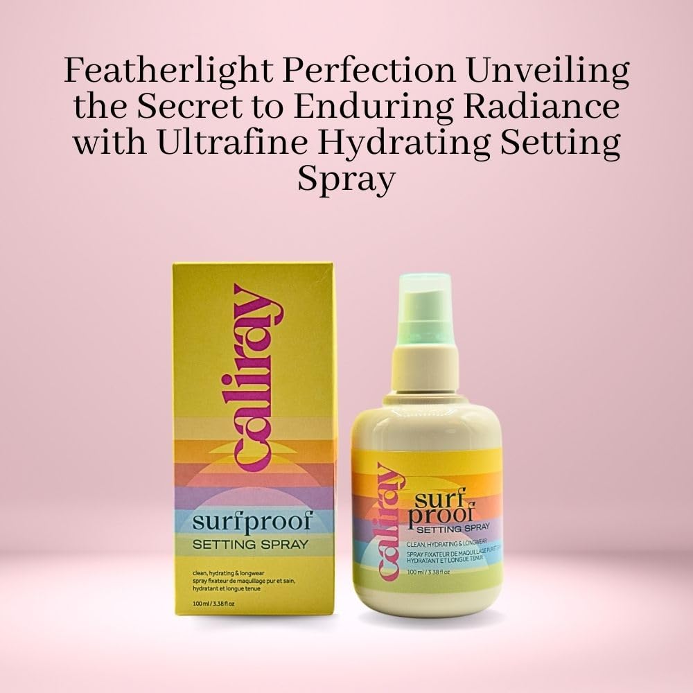 caliray Surfproof Hydrating Setting Spray with Niacinamide 3.4 oz / 100 mL Beauty & Personal Care caliray