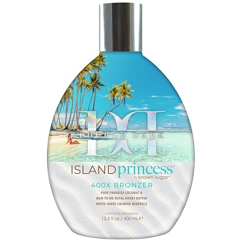 Double Dark Island Princess 400X Bronzer 13.5oz Beauty & Personal Care Brown Sugar