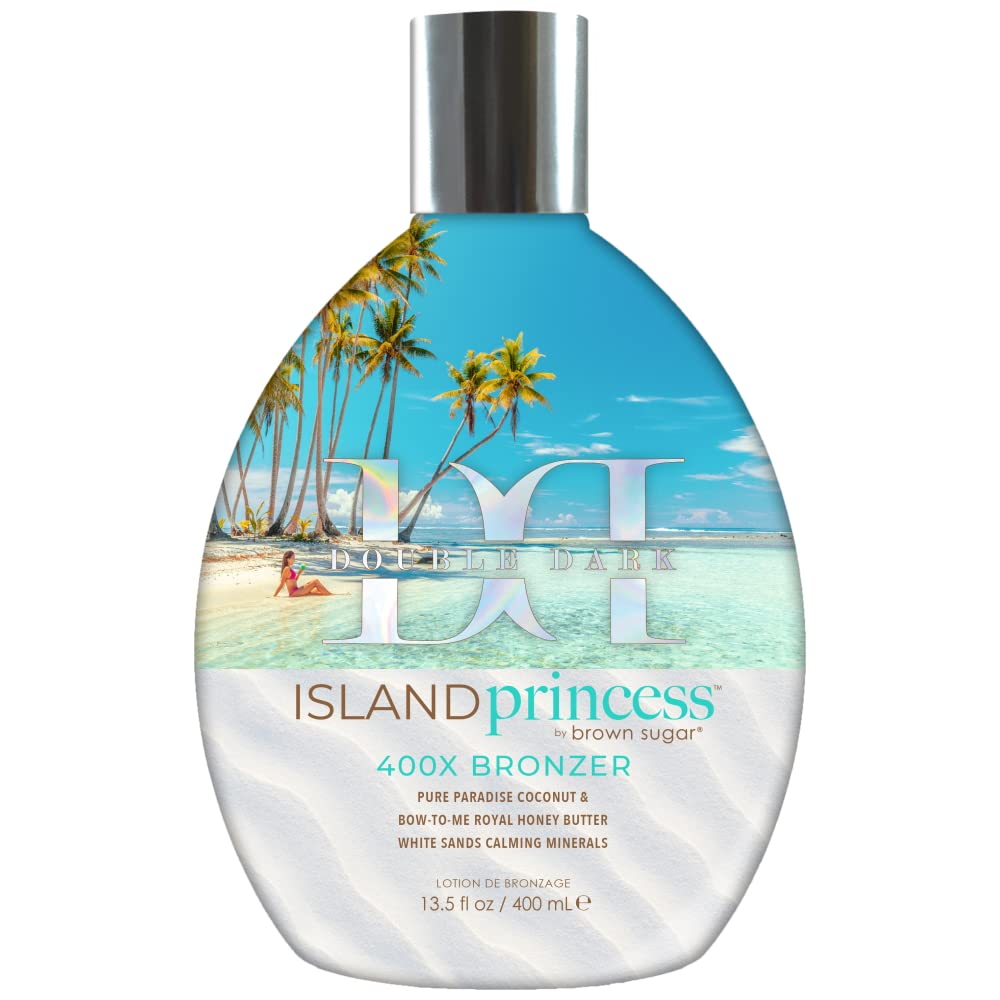 Double Dark Island Princess 400X Bronzer 13.5oz Beauty & Personal Care Brown Sugar