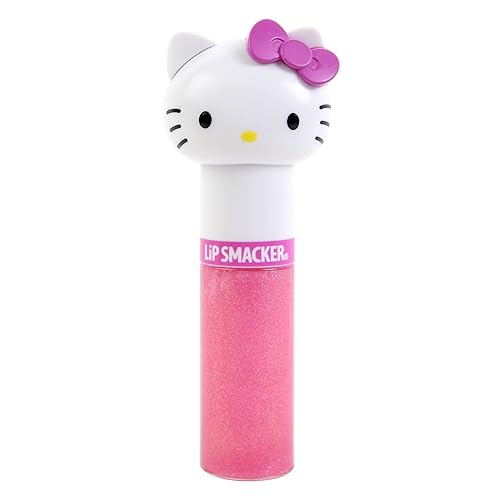 Lip Smacker Lippy Pals Swirls, Sanrio Hello Kitty, Flavored Moisturizing & Smoothing Soft Shine Lip Balm, Hydrating & Protecting Fun Tasty Glossy Beauty & Personal Care Lip Smacker