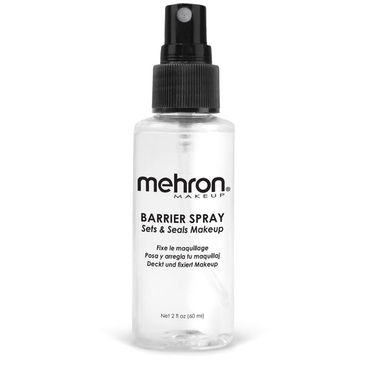 Mehron Makeup Barrier Spray | Makeup Setting Spray for Face 2 fl oz (60 ml) Beauty & Personal Care Mehron
