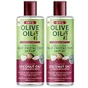 ORS Olive Oil Heat Protection Hair Serum infused with Coconut Oil for Restorative Shine 6.0 Ounce (Pack of 2) Beauty & Personal Care ORS
