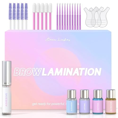 Brow Lamination Kit by Beau | Professional Eyebrow Lamination Kit with Keratin Conditioning | Instant DIY Eye Brow Lift Kit for Fuller, Thicker Beauty & Personal Care BEAU LASHES