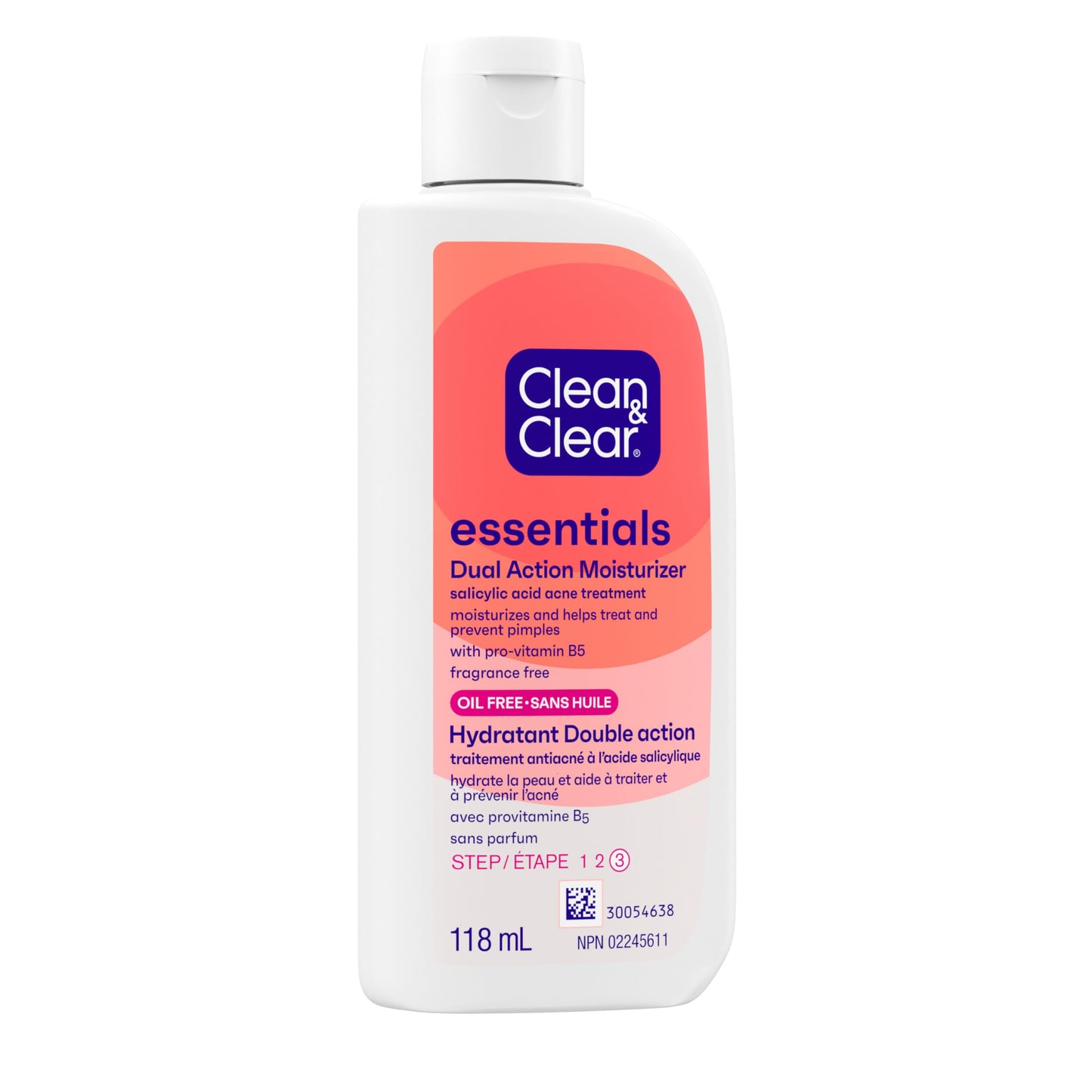 Clean & Clear Oil-Free Dual Action Moisturizer 118ml/4 fl oz Beauty & Personal Care Clean & Clear