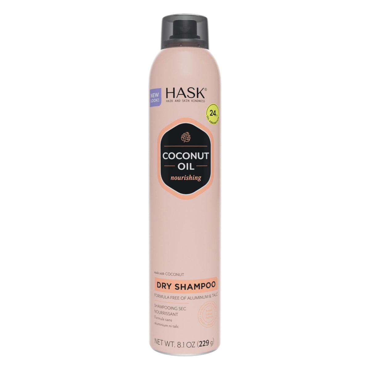 HASK Hydrate Coconut Dry Shampoo, 8.1 oz