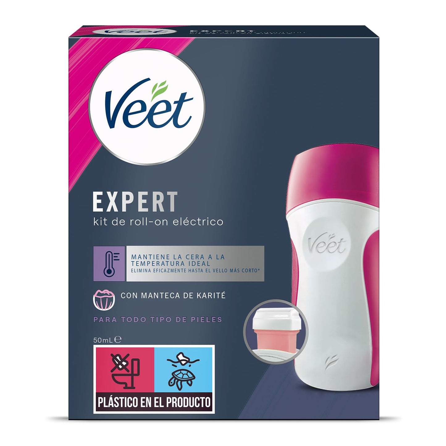 Veet Easy Wax Roll-On Electric Kit Beauty and Personal Care Veet