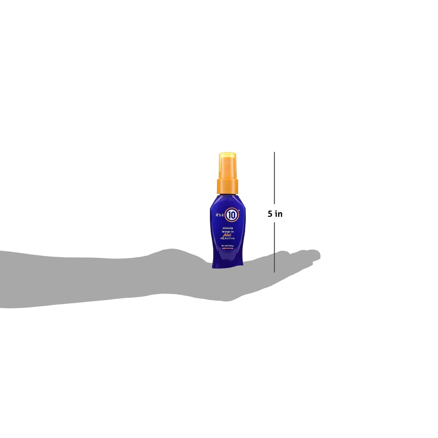 Its A 10 + Keratin Mir Le Size 2z Its A 10 + Miracle Leave-In Plus Keratin, 2 Fl. Oz (Pack of 4) Beauty & Personal Care It's a 10 Haircare