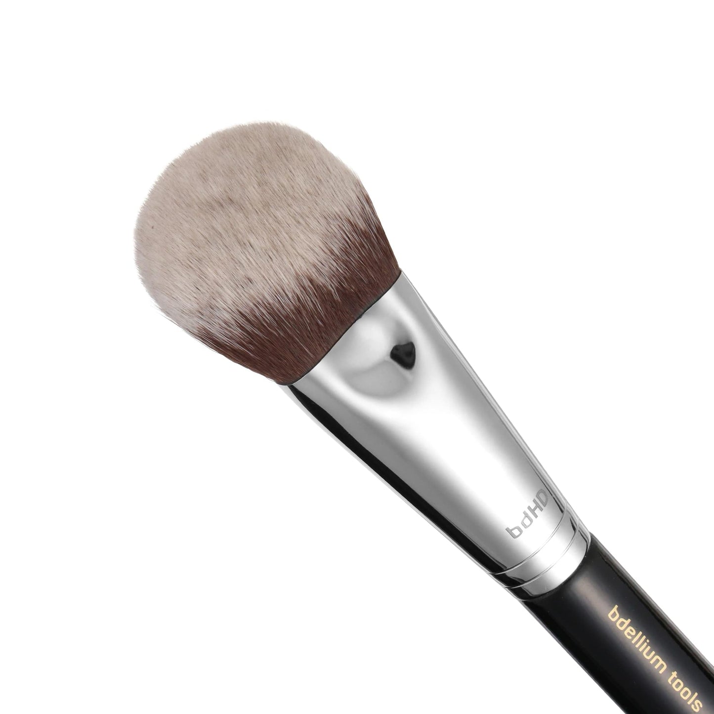 Bdellium Tools Professional Makeup Brush - Maestro Series 968 BDHD Phase II Small Foundation/Contour - With Soft Synthetic Fibers, For Versatile Beauty & Personal Care BDELLIUM TOOLS