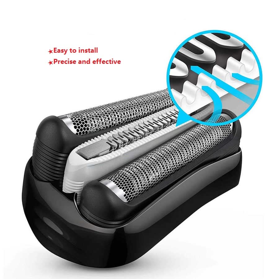 Electric Shaver Head Replacement for Shaver 32B Series 3 S3 3040s 300s 310s 320s 3050cc 360s 370cc-4 3090cc Shaving Blade Razor Foil and Cutter Beauty and Personal Care Tuchaolan