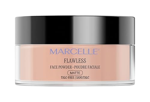 Marcelle Loose Setting Face Powder, Medium Translucent, Talc-Free, Mattifying, Natural & Smooth Finish, Flawless Complexion, Long-Lasting Beauty & Personal Care MARCELLE