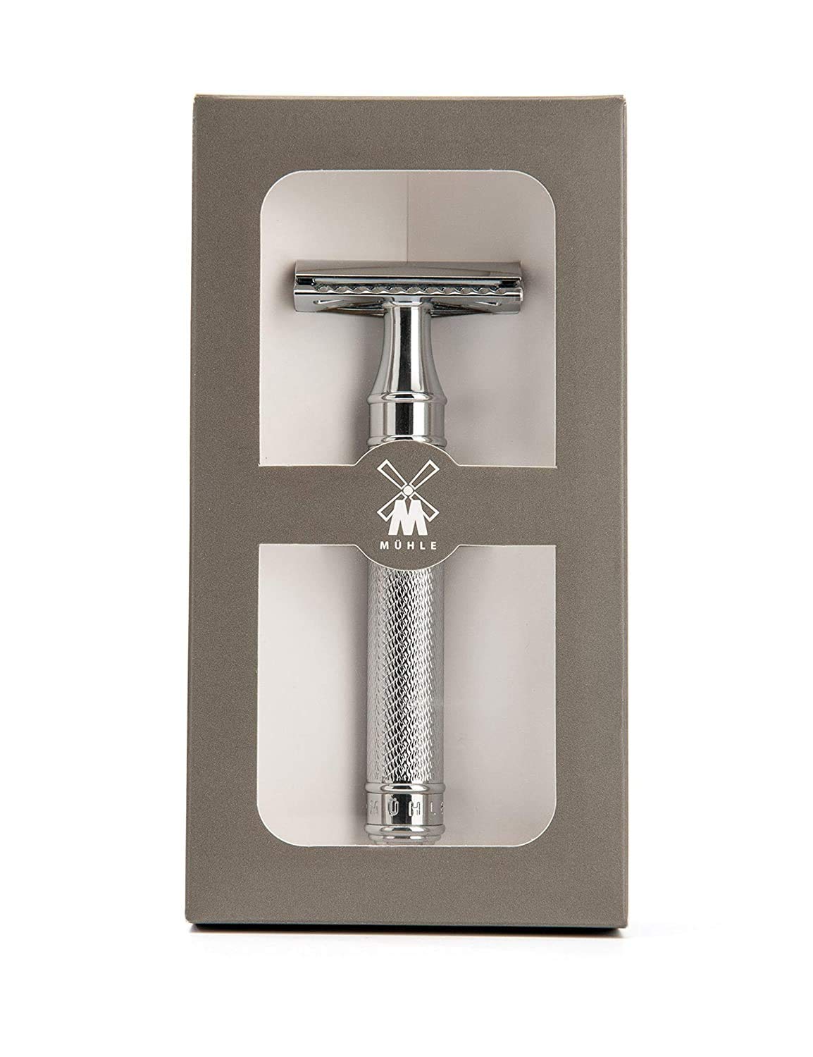 MÜHLE TRADITIONAL R89 Double Edge Safety Razor (Closed Comb) - Perfect for Everyday Use - Barbershop Quality Close Smooth Shave - Luxury Razor for Men Beauty and Personal Care MÜHLE