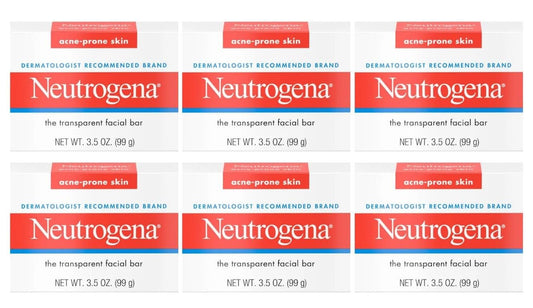 Neutrogena Facial Cleansing Bar Treatment for Acne-Prone Skin, Non-Medicated & Glycerin-Rich Hypoallergenic Formula with No Detergents or Dyes, 3.5 oz Beauty & Personal Care Neutrogena