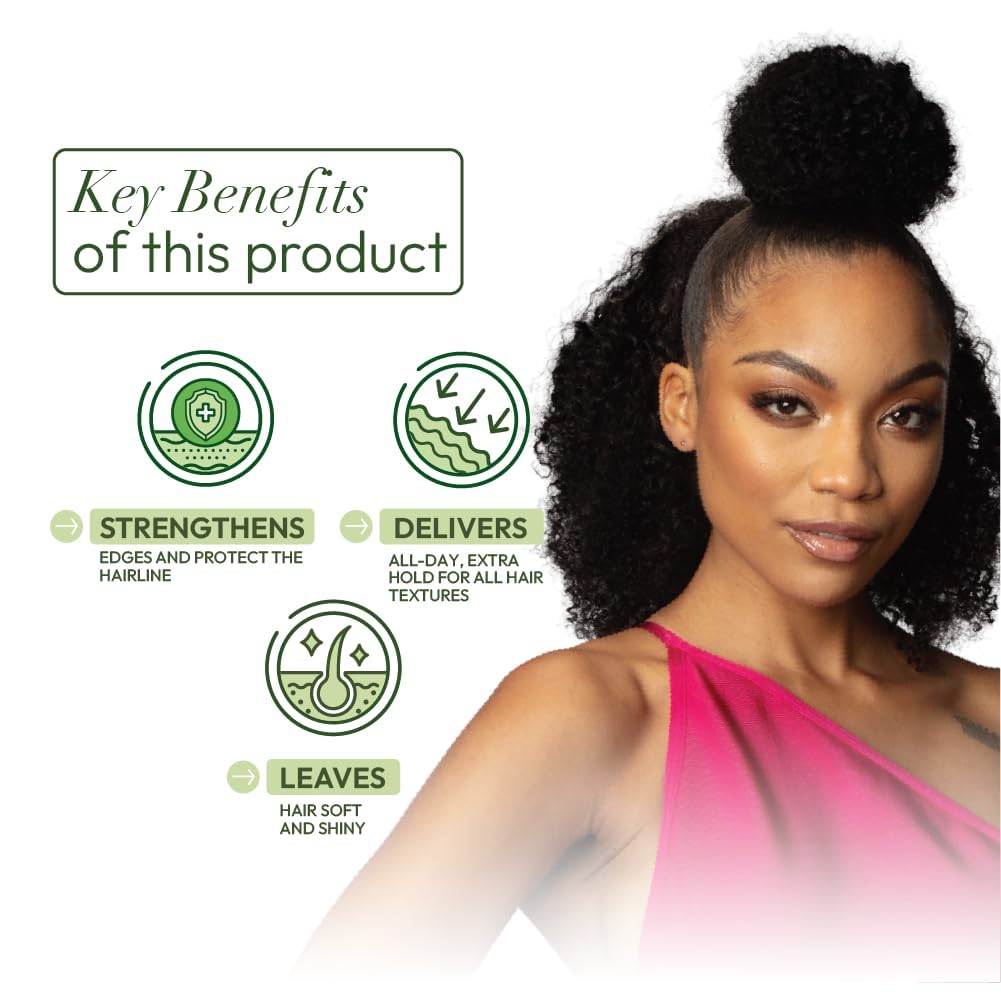 ORS Olive Oil Edge Control Hair Gel with Sweet Almond Oil 2.25 oz (Pack of 2) Beauty & Personal Care ORS