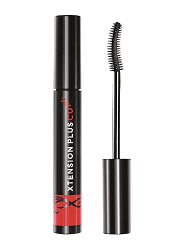 Marcelle Xtension Plus Curl Mascara, Black, Curling, Lengthening, Eye-Wided Look, Fragrance-Free, Hypoallergenic, Cruelty-Free, Ophtalmologist Tested Beauty & Personal Care MARCELLE