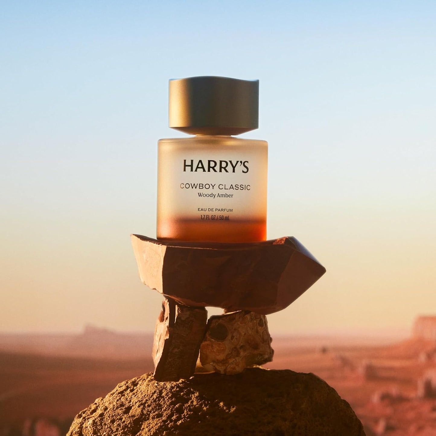 Harry's Cowboy Classic Men's Cologne - Woody Amber Scent - 1.7 fl oz - Notes of Bergamot, Cedarwood & Musk - Long-Lasting Eau de Parfum Men's Beauty & Personal Care Harry's