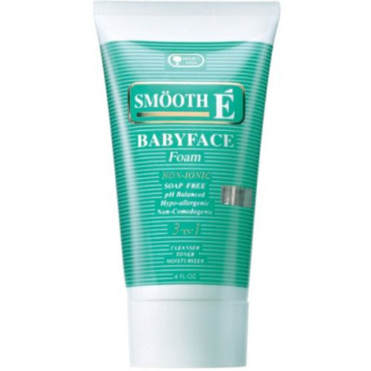 Smooth E Babyface Facial Foam 3in1 Acne Care 8oz. Beauty & Personal Care Smooth E