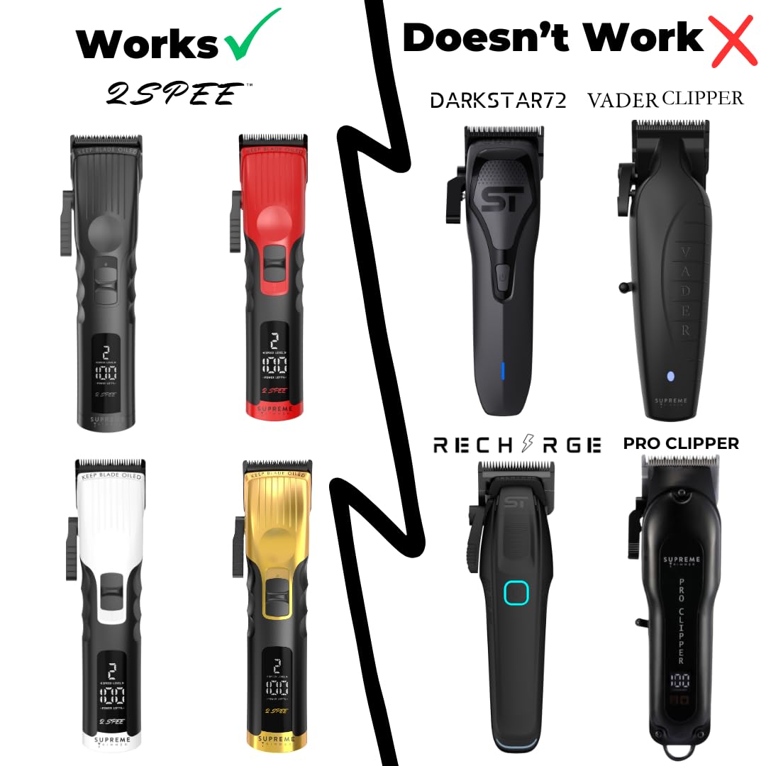 Supreme Trimmer Detachable Taper Blade for 2Spee Clipper - Removable Blade (Compatible with 2SPEE Clipper STC922) - CT29DS Beauty and Personal Care Supreme Trimmer
