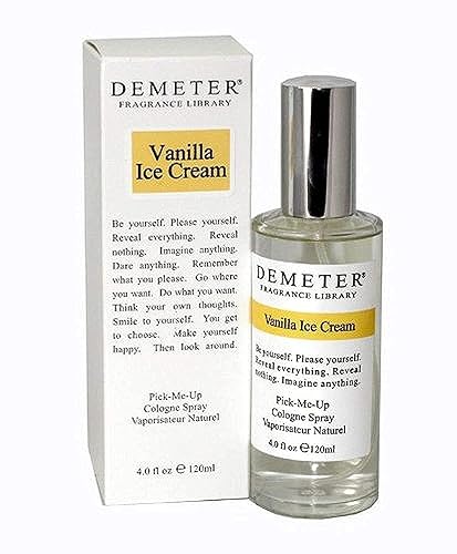 Demeter Vanilla Ice Cream For Women. Pick-me Up Cologne Spray 4.0 Oz Beauty & Personal Care DEMETER