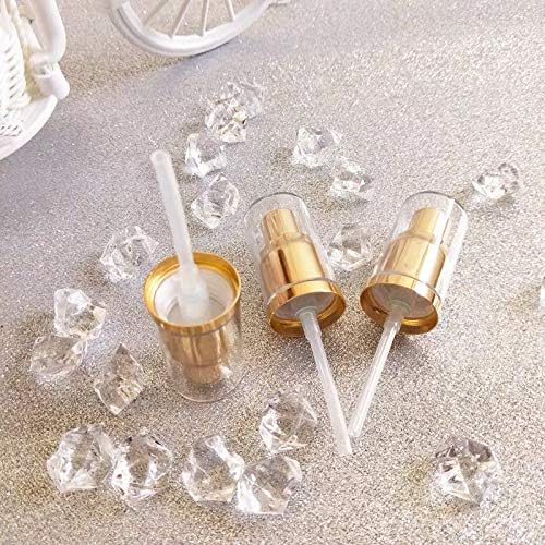 Sohynca 2pcs Replacement Pump for Foundation Bottle Compatible with Both Double Wear and Mac(Gold Color) Beauty & Personal Care Sohynca