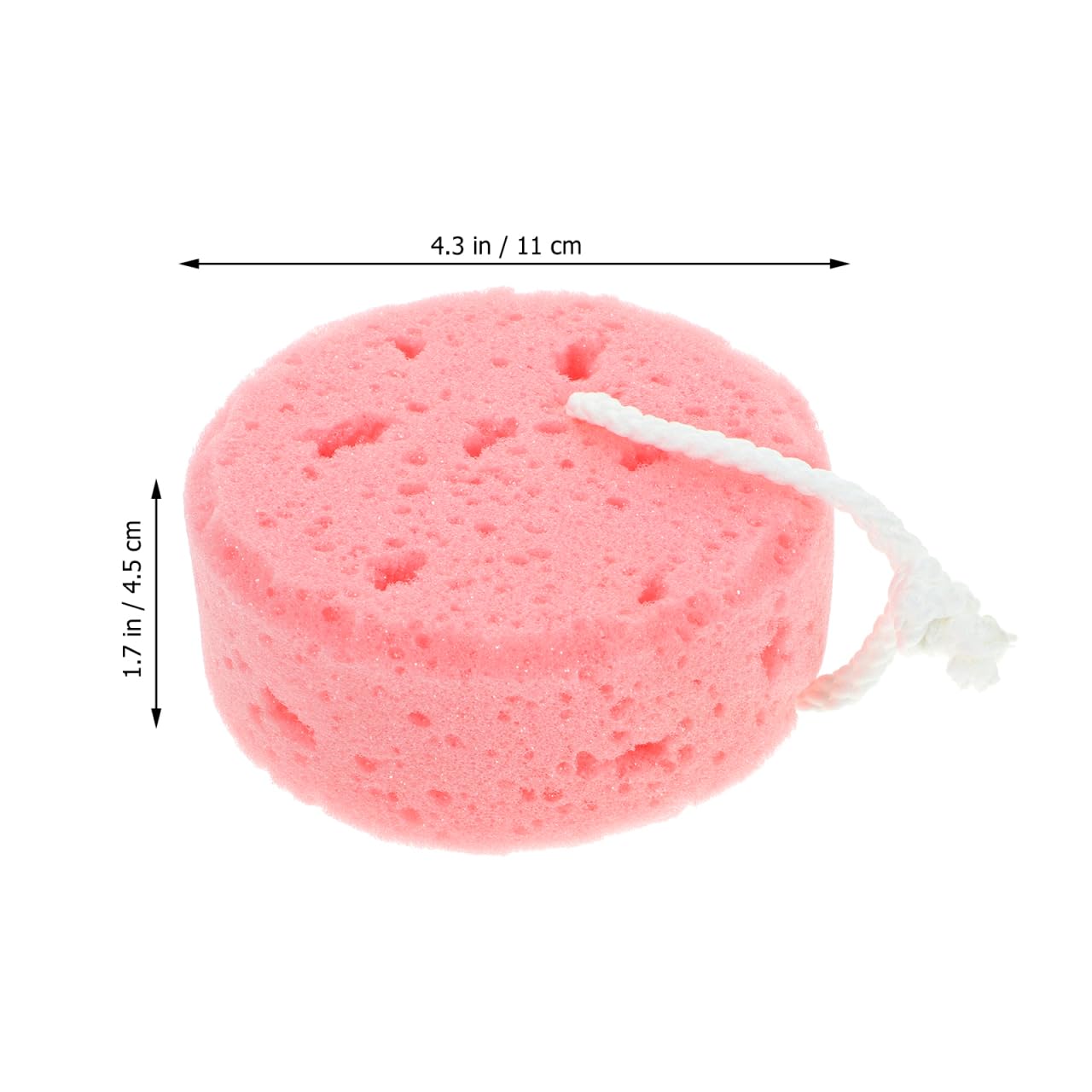 3pcs Bath Sponges, Sponge Loofah Body Scrubber for Women, Men, Teenager, Soft Skin-Friendly, Dual-Sided Design, Shower Pouf Cleaning for Shower Beauty and Personal Care WOFASHPURET