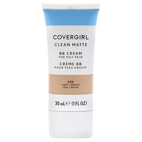 COVERGIRL - Clean Matte BB Cream, Oil-Free, Long-Lasting, Sensitive Skin, Lightweight, 100% Cruelty-Free Beauty & Personal Care COVERGIRL