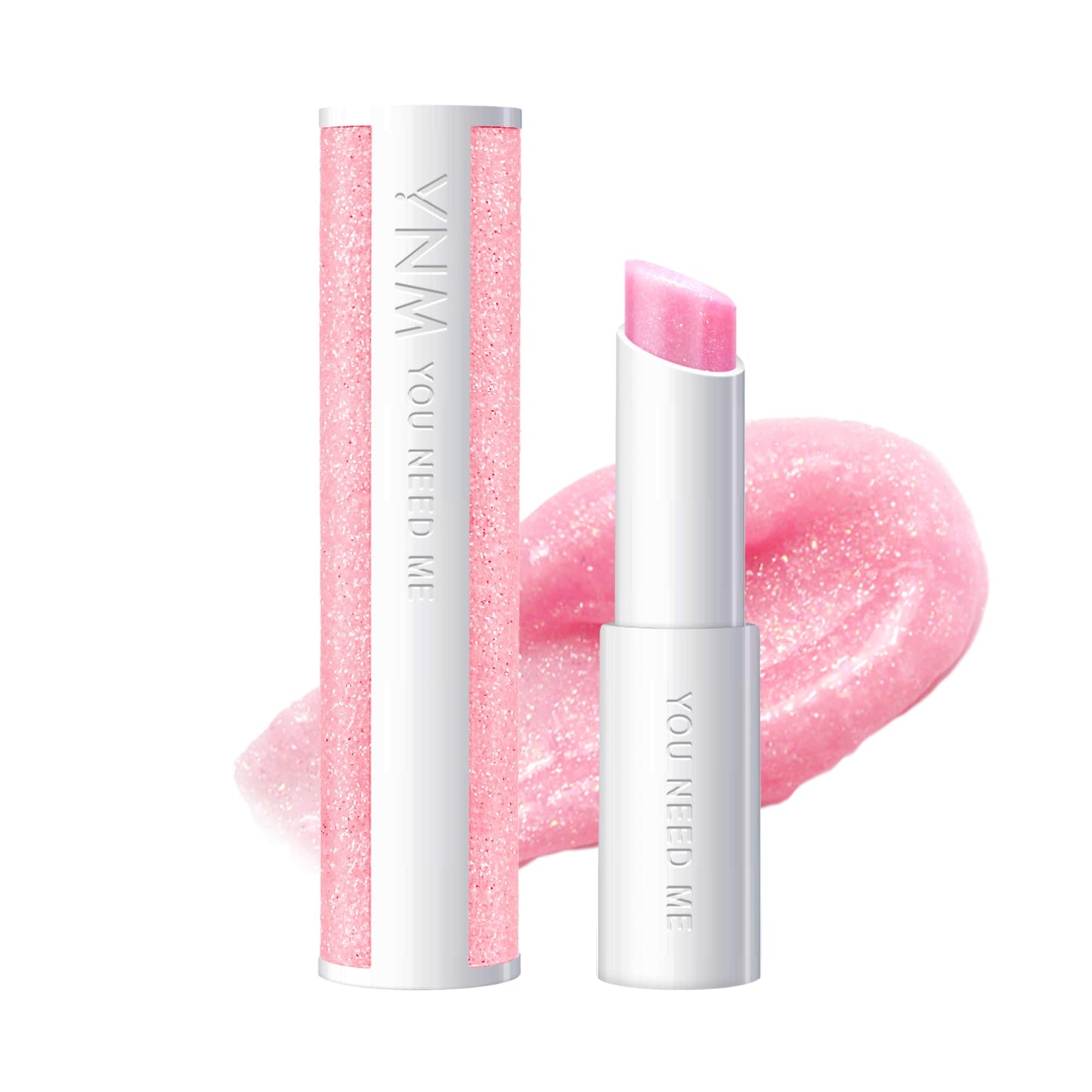 YNM Ultimate Lip Plumpe, PINK SPARKLE, Intense Lip Plumper, 0.1 fl oz, Moisturizing, Hydrating, High-Shine Sheer, Intense Beauty and Personal Care YOU NEED ME