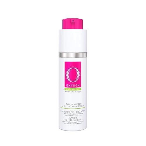 Oxygen Botanicals Age Wonder Q10+Collagen Serum-cell renewal, visible rejuvenation, anti-wrinkle, elasticity improvement-30ml (Collagen Serum) Beauty & Personal Care Oxygen Botanicals