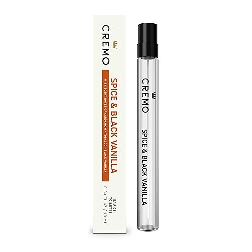 Cremo Spray Cologne, Spice & Black Vanilla, 0.33 Fl oz Beauty & Personal Care Cremo