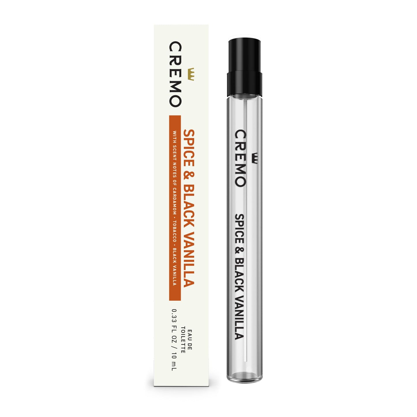 Cremo Spray Cologne, Spice & Black Vanilla, 0.33 Fl oz Beauty & Personal Care Cremo