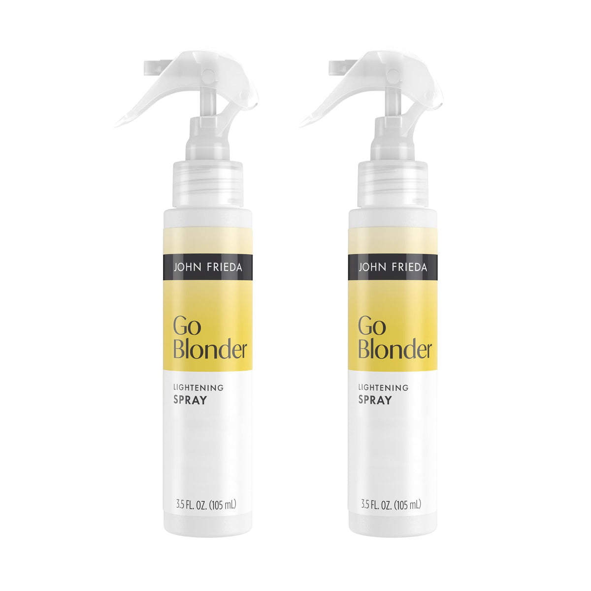 John Frieda Go Blonder Gradual Hair Lightening Spray, 3.5 fl oz, Pack of 2