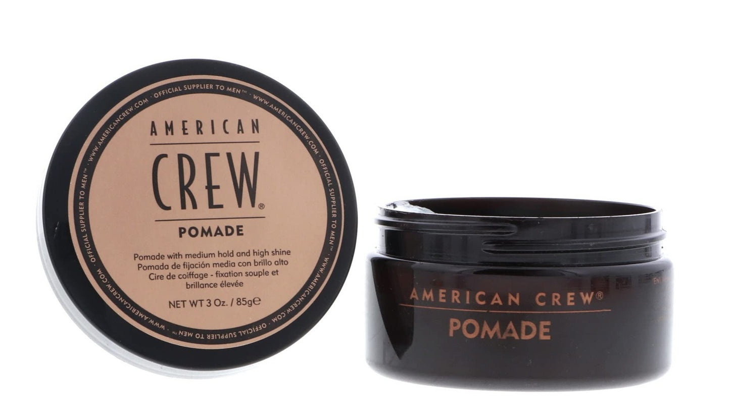 Men's Hair Pomade by American Crew, Medium Hold with High Shine, 3 Oz (Pack of 2) Beauty & Personal Care AMERICAN CREW